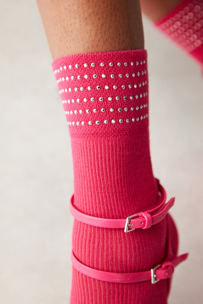 Diamond Line Socket Socks Main Image