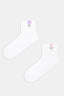 Floral Tennis 2-Pack Socks