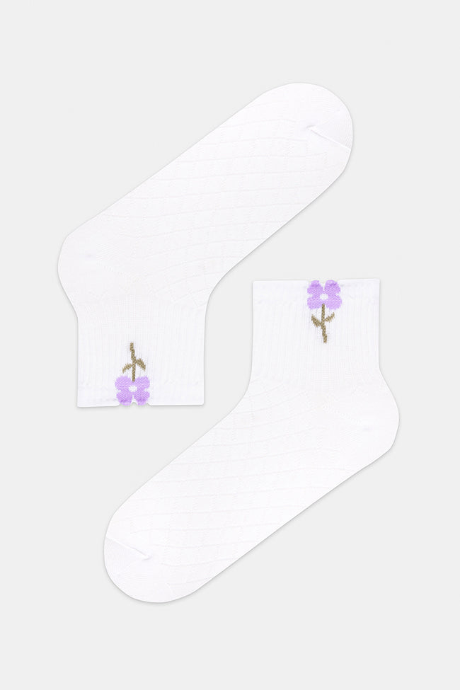 Floral Tennis 2-Pack Socks Main Image
