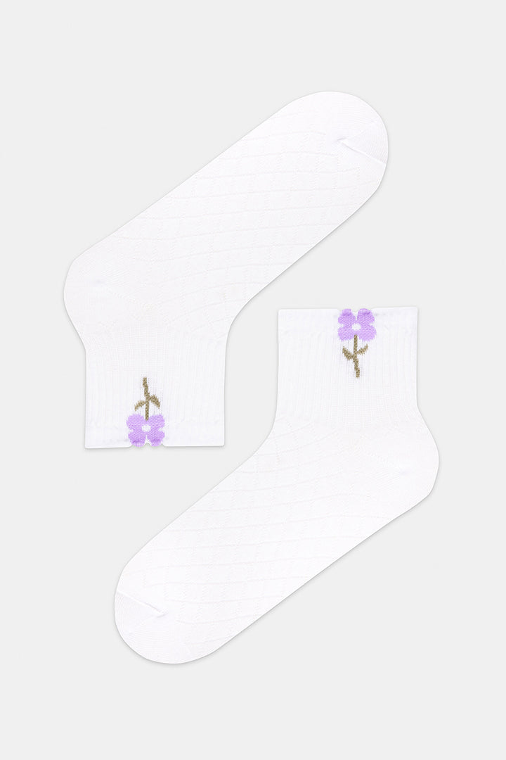 Floral Tennis 2-Pack Socks