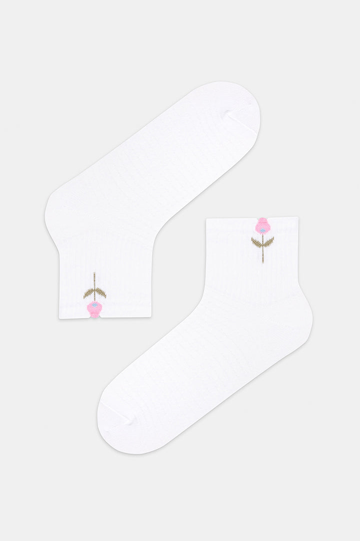 Floral Tennis 2-Pack Socks