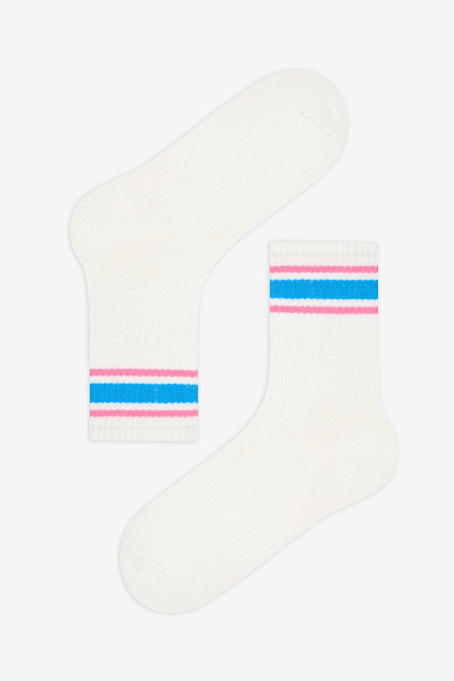 Colorful Thick Line 3-Pack Socks Main Image