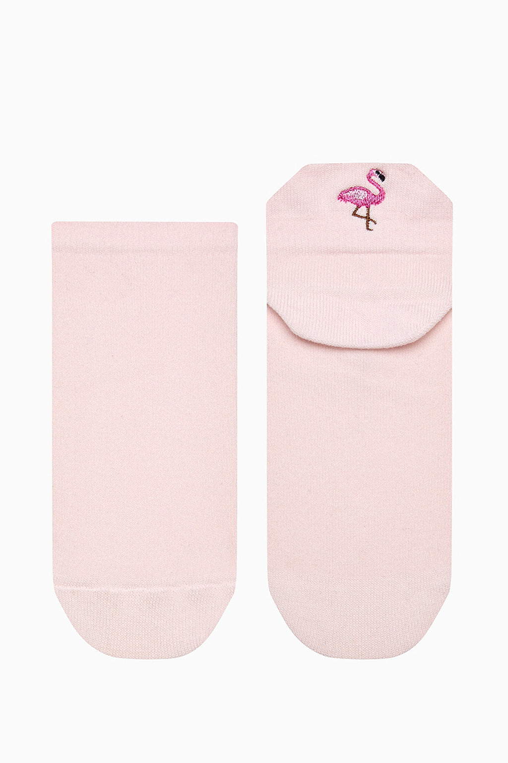 3 Pairs of Cotton Embroidered Back Socks