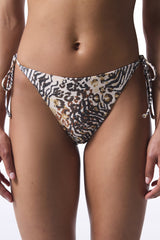 Leopard Patterned Brissa Bikini Bottom