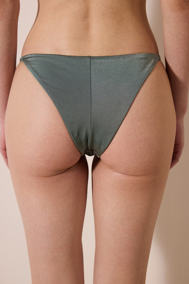 Estela Brazilian Mesh Detailed Multicolored Bikini Bottom Main Image