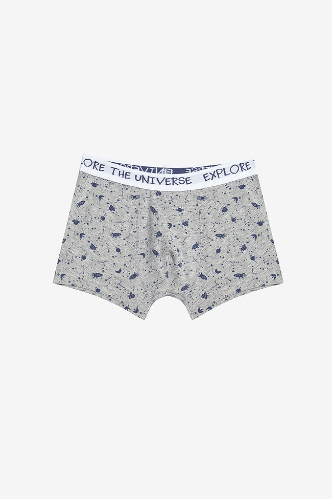 Boy Explore The Universe 2-Pack Multicolored Boxer Main Image