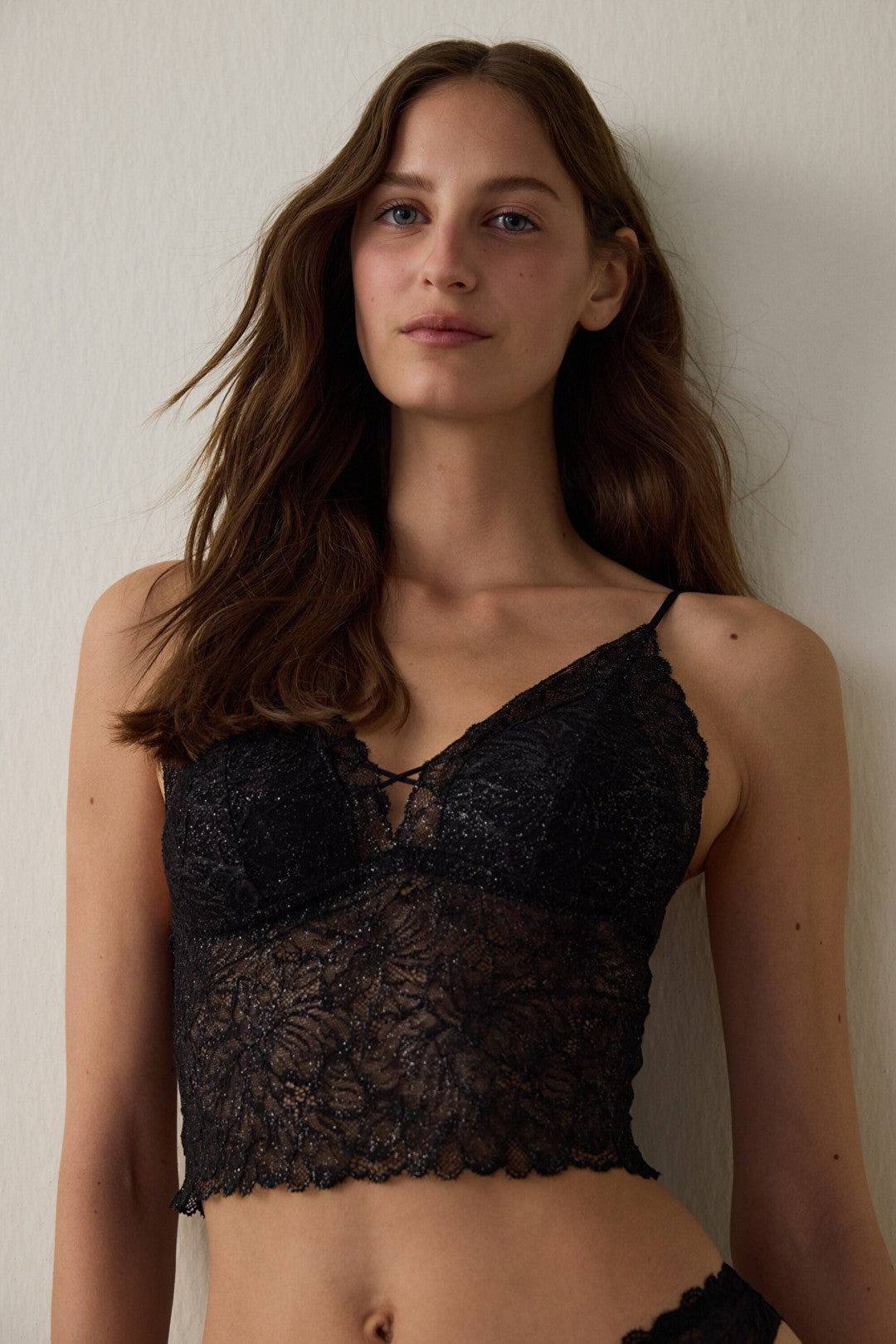 Black Luna Lace Bra
