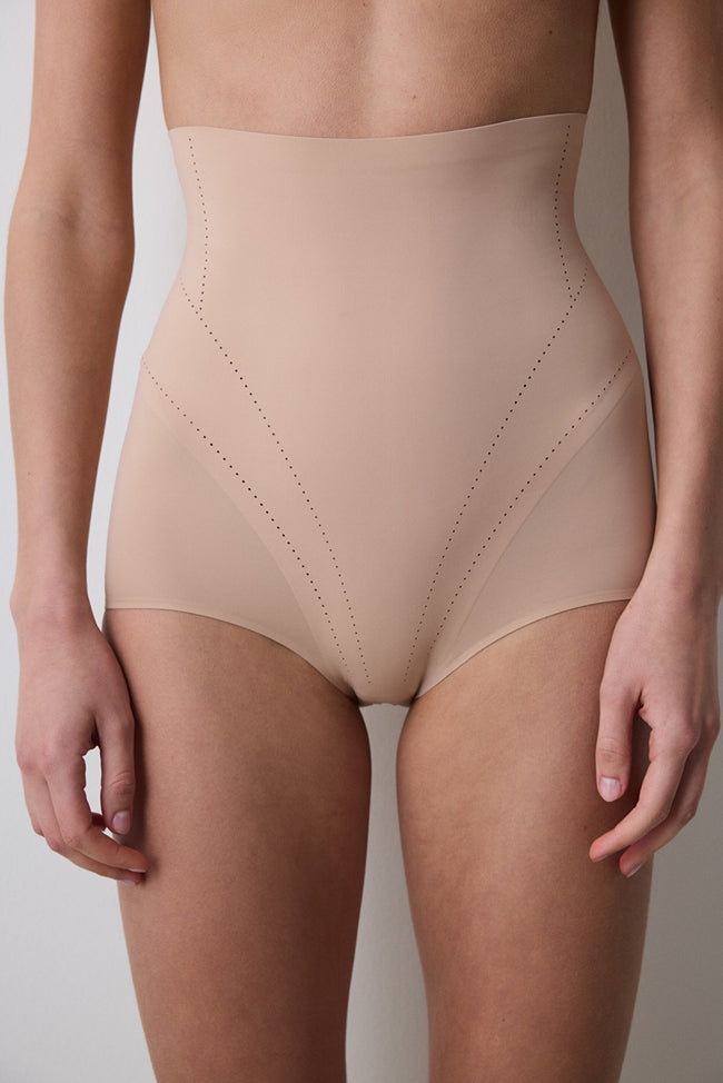 #Izbırakmaz Beige Light High Waist Slip Corset Main Image