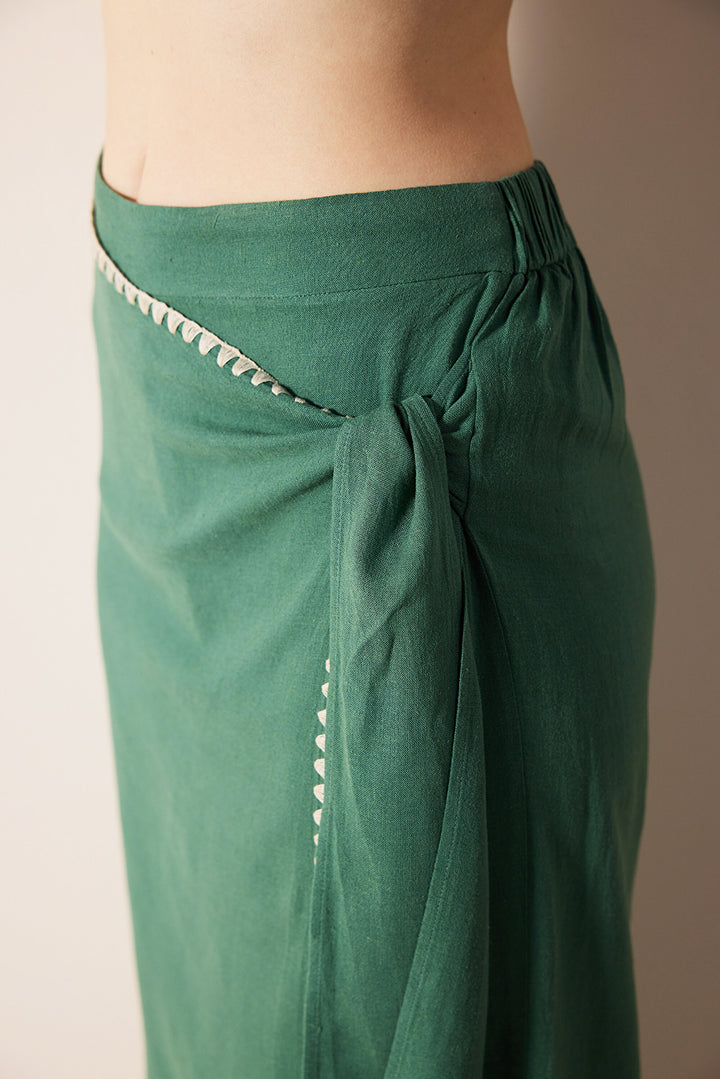 Scara Green Trousers