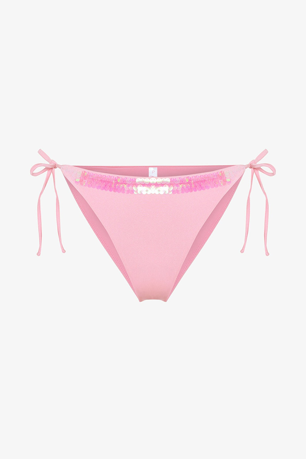 Sequin Pink Bikini Bottom - Gamze Erçel Collection