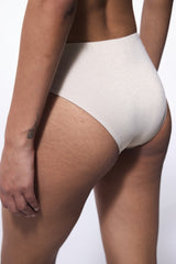 Ecru Jessi Side Buckle Bikini Bottom