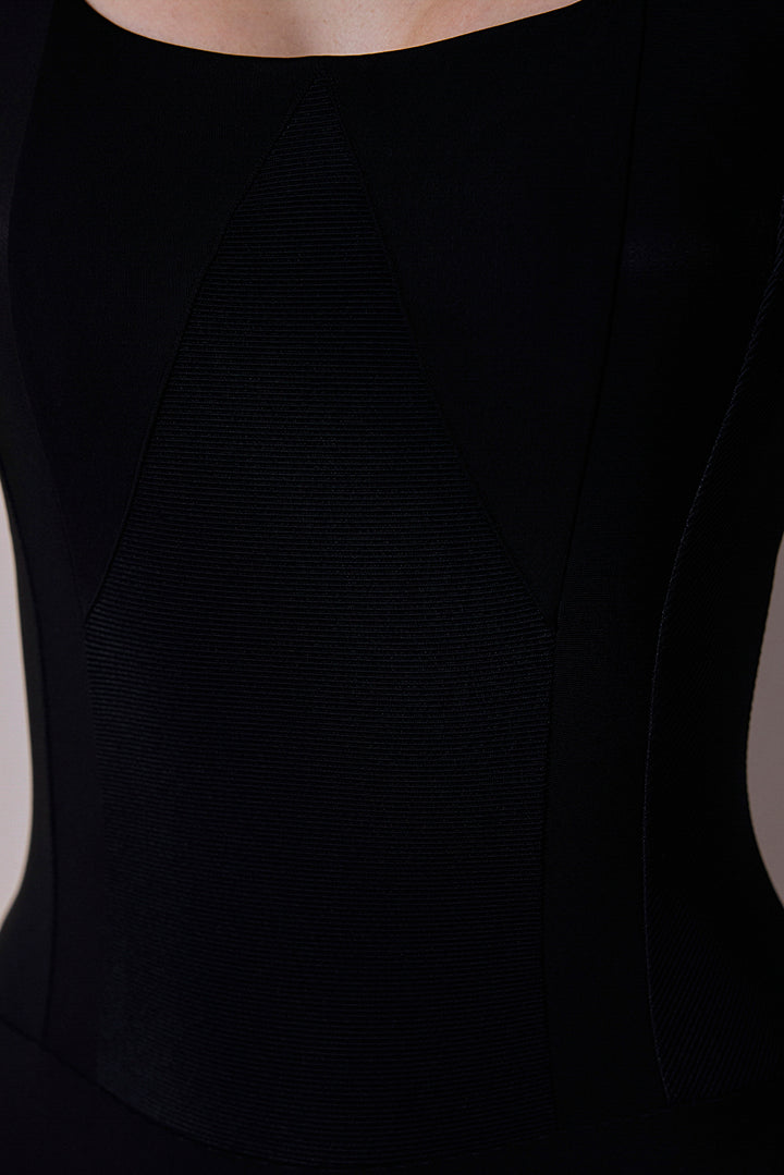 Corset Black Suit