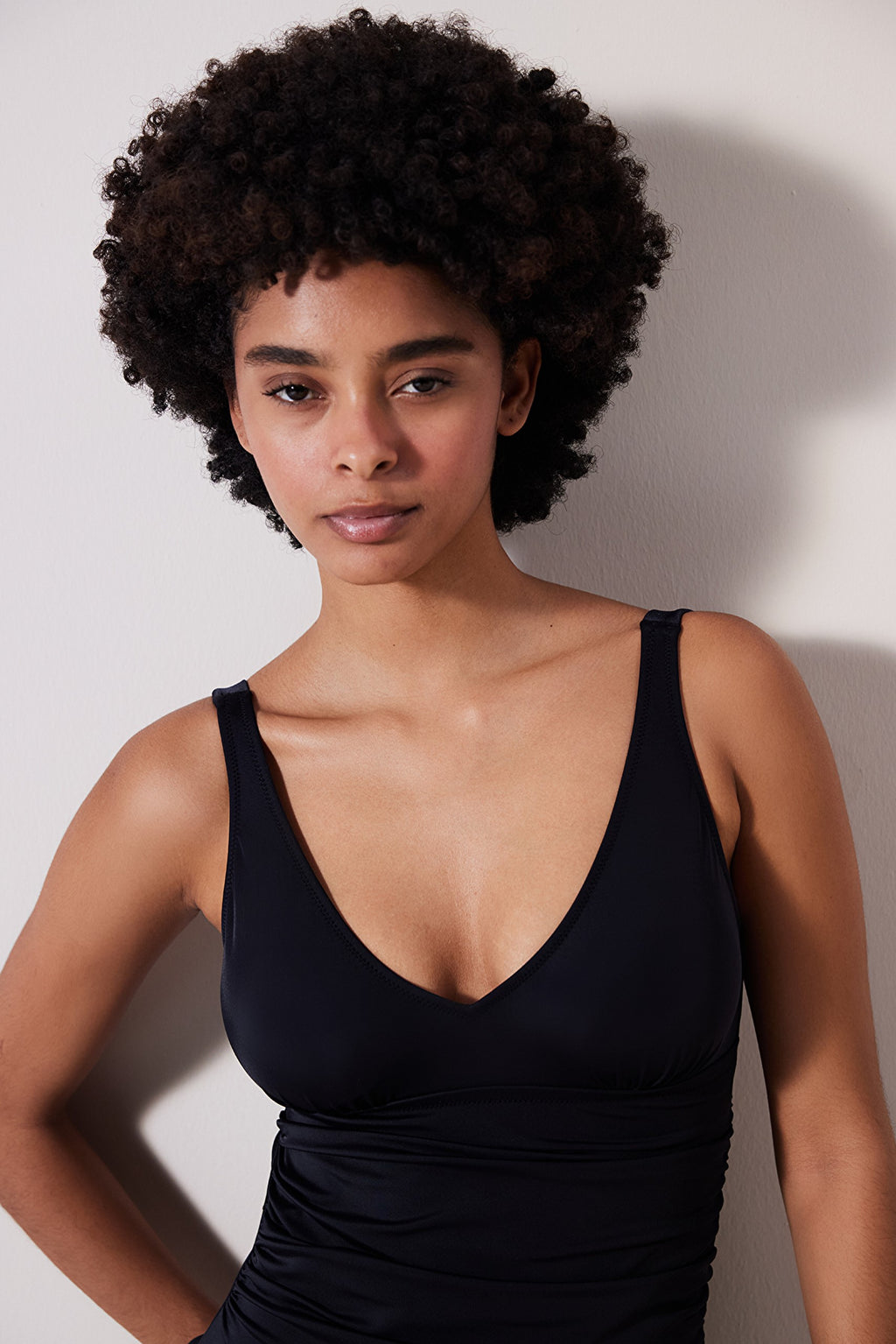 Basic Skirt Corset Black Suit