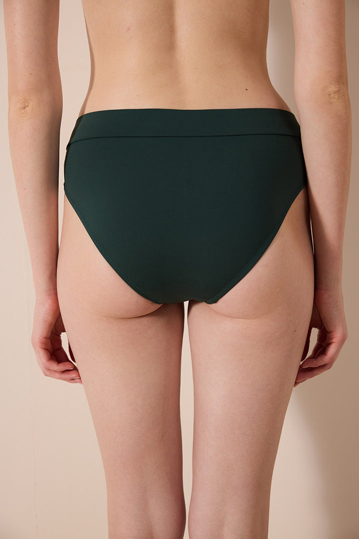 Ornelia Wrappy Dark Green Bikini Bottom