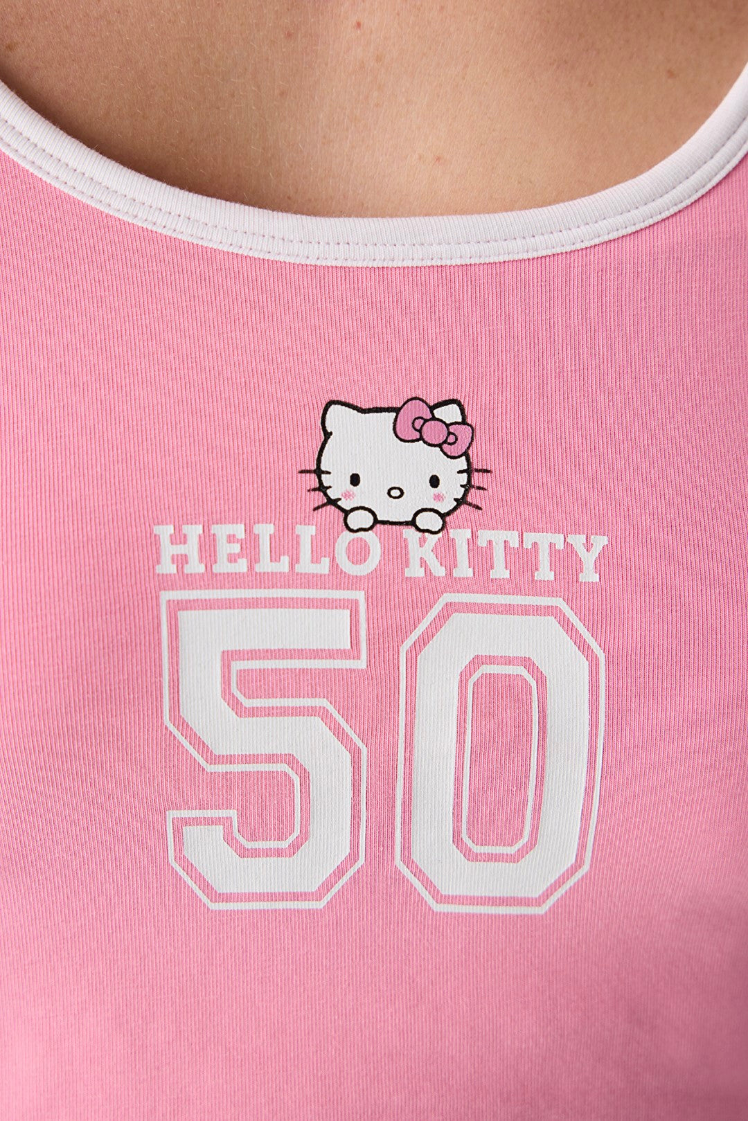 Halter Removable Pink Tank Top - Sanrio Collection