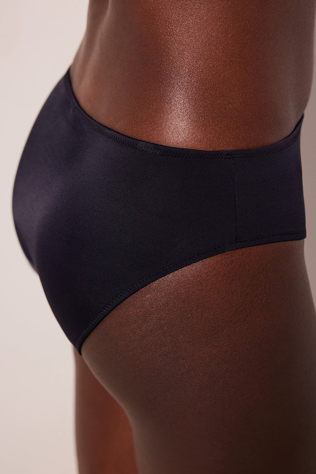 Basic Cover Black Bikini Bottom Main Image