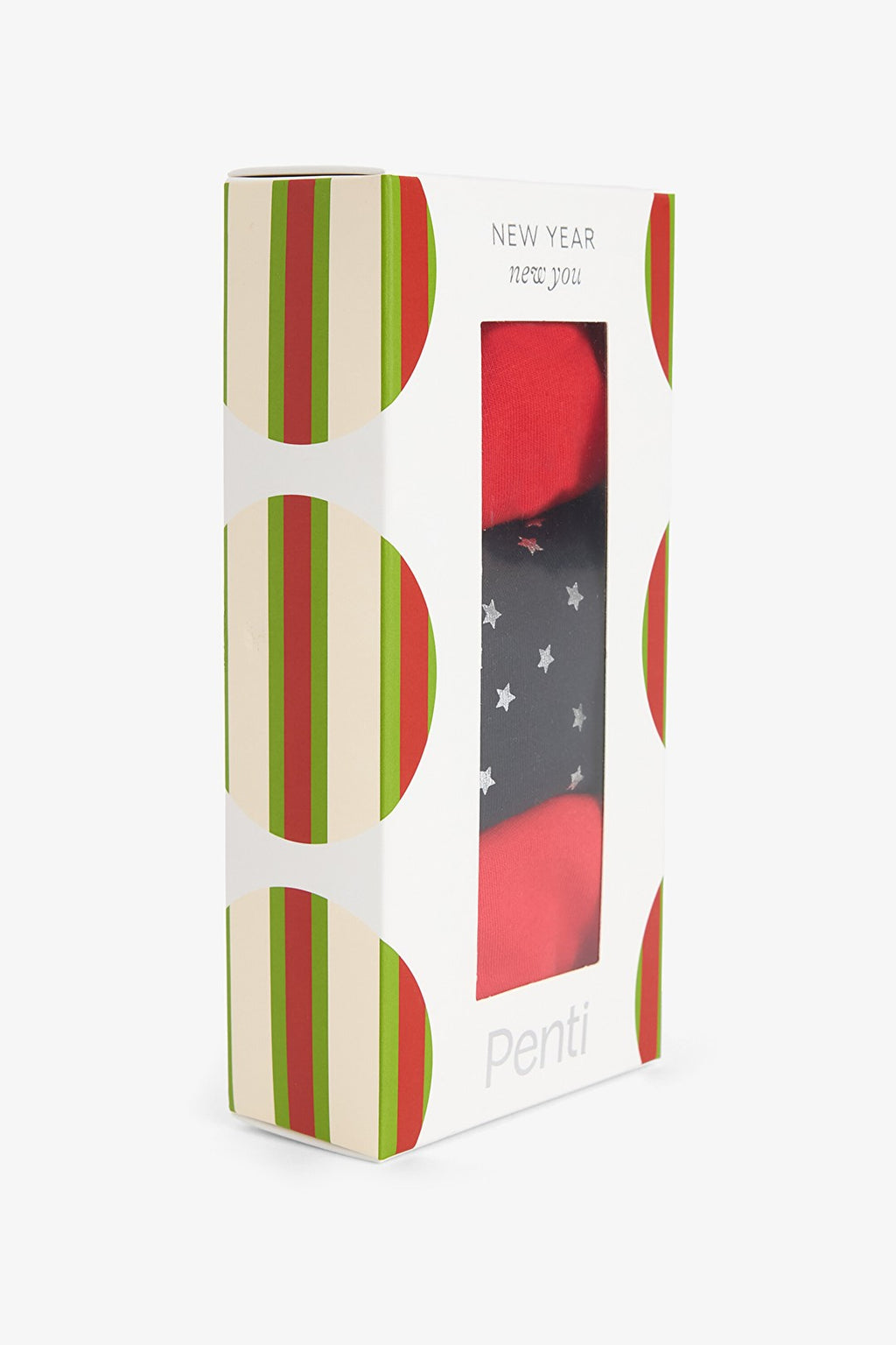 Colorful Shinny Winter 3-Pack Brazilian Panties