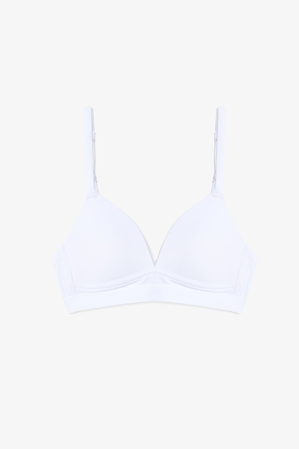 My First Bra White Basic Cup Bra