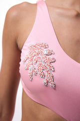 Pink Pearl Monokini - Gamze Erçel Collection