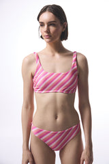 Striped Sura Bikini Bottom