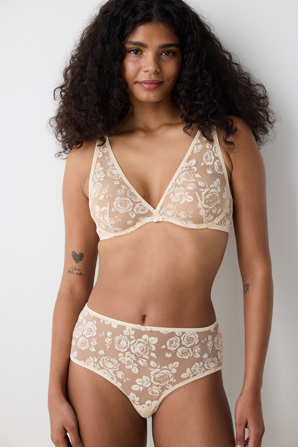 Devore Pureness Cream Bra