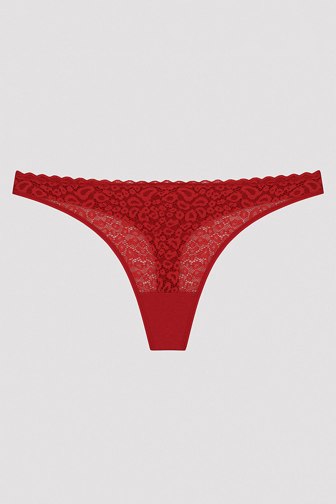 Red Lace 3in1 Thong