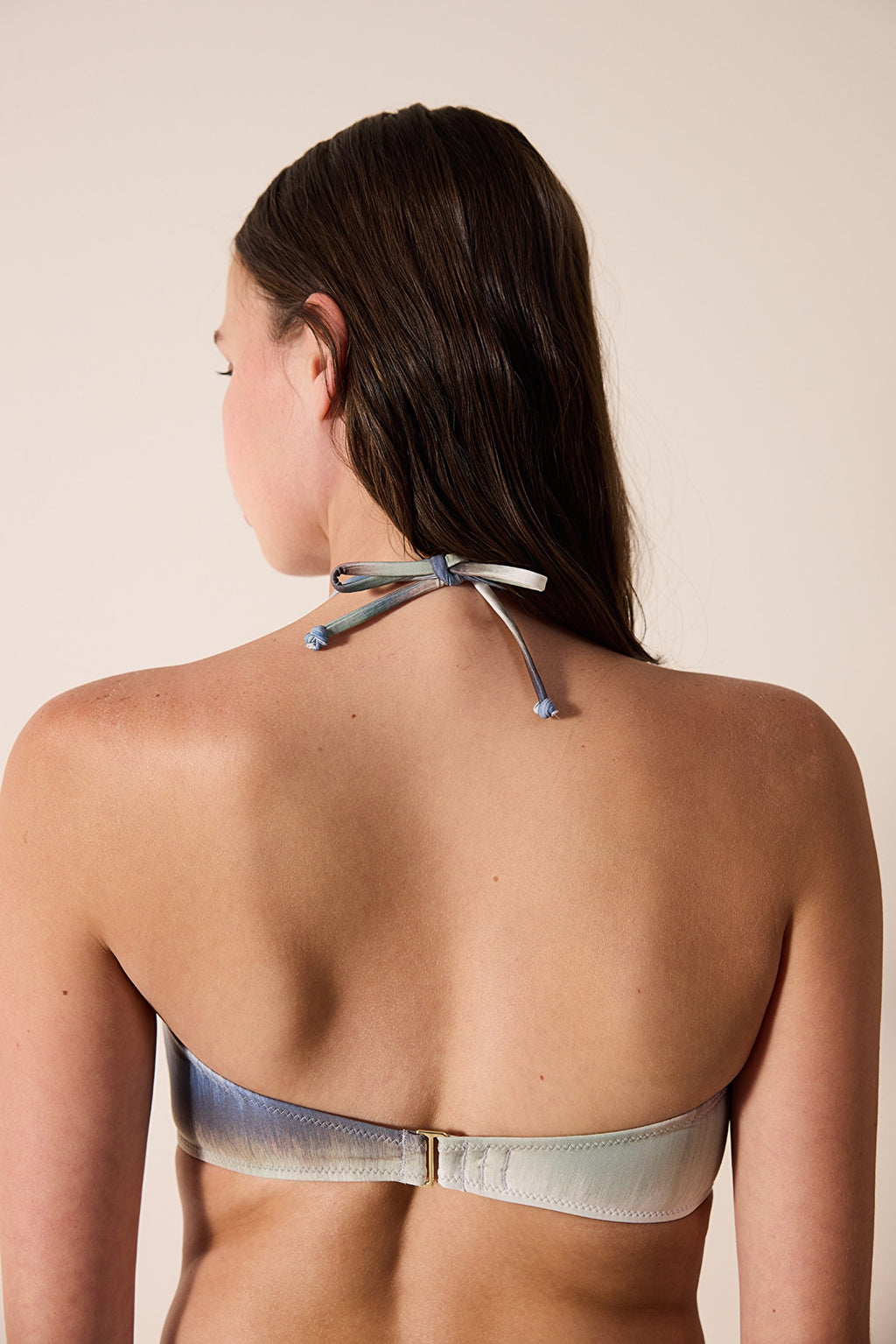 Dalia Bandeau Multi Color Bikini Top