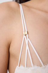 Daphne Push Up Balconet Cream Bra