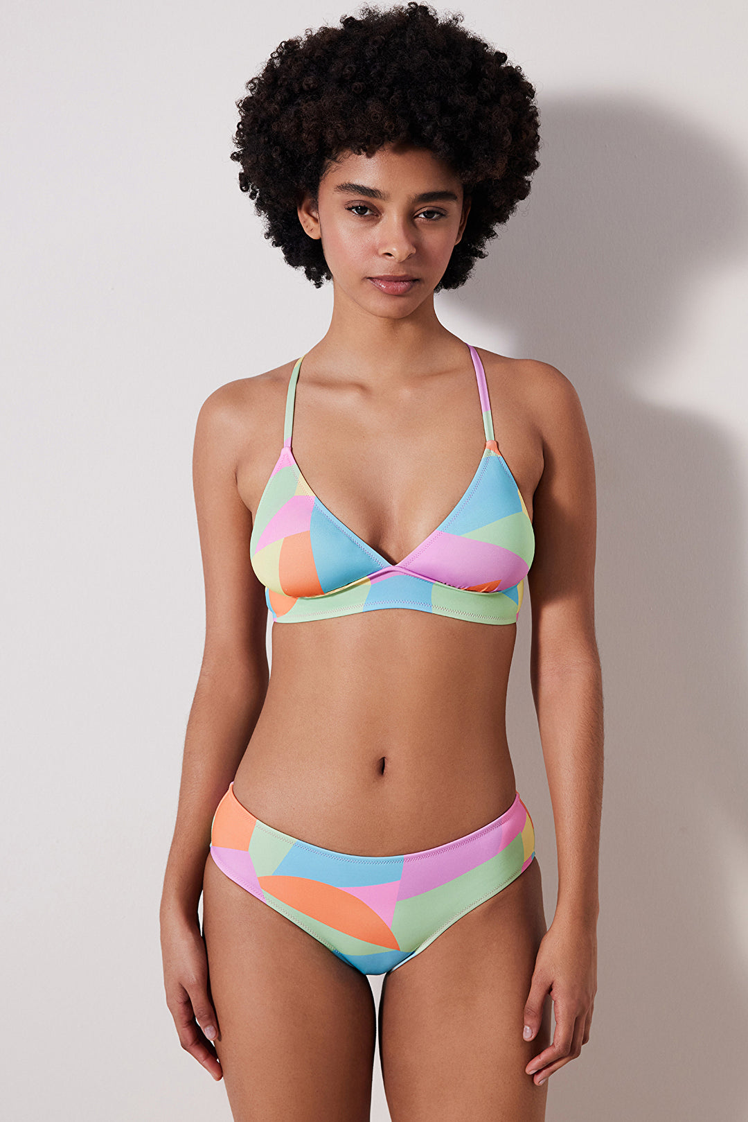Aqua Bralette Bikini Top
