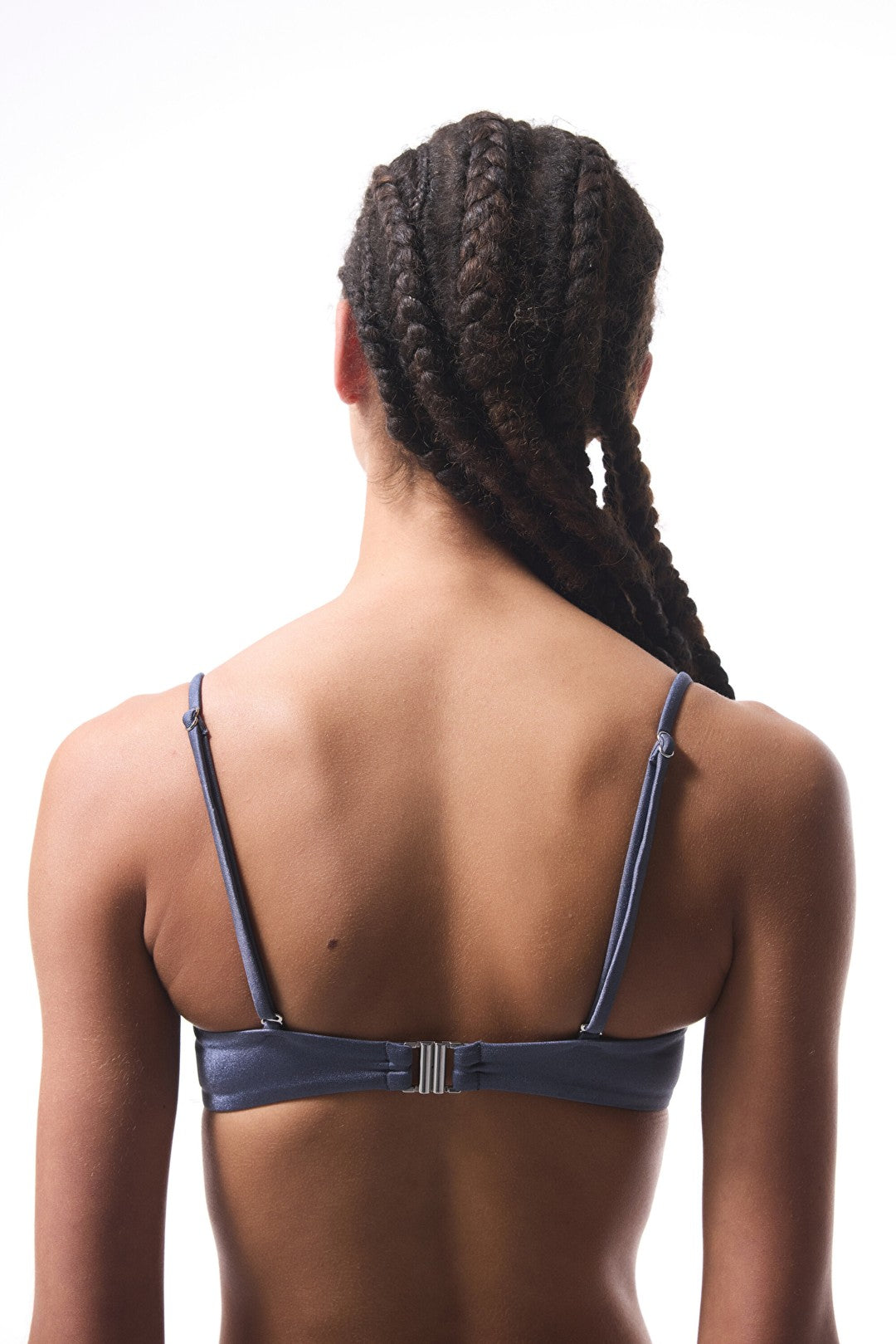 Seashell Gray Underwire Bikini Top - Gamze Erçel Collection