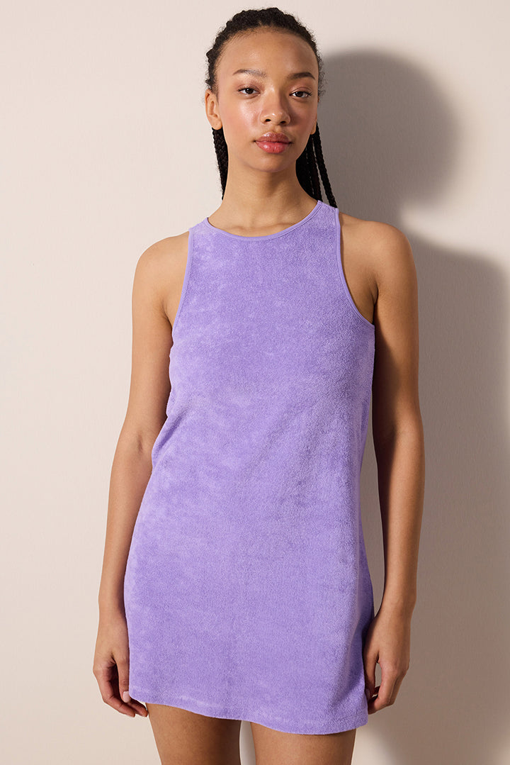 Towel Purple Dress