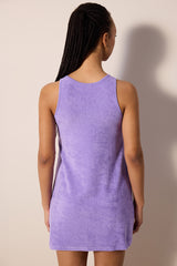Towel Purple Dress