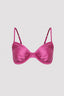 Fancy Underwire Fuchsia Bra
