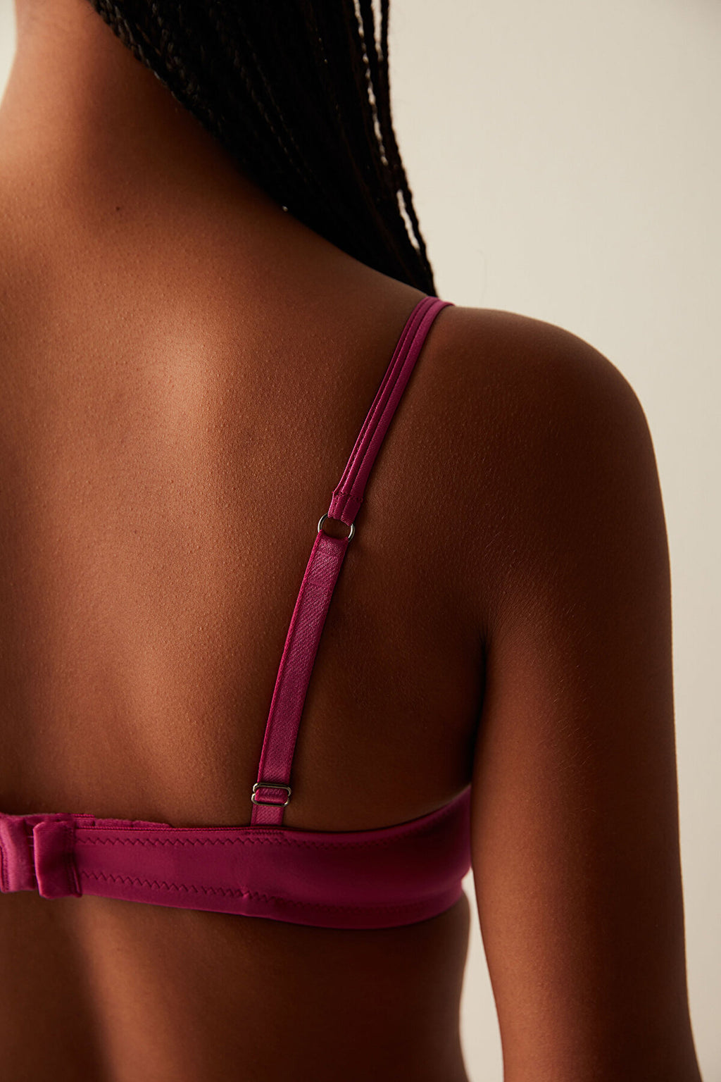 Fancy Underwire Fuchsia Bra