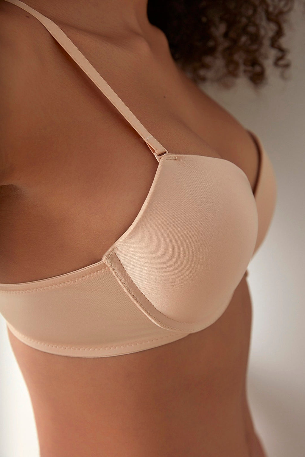Wowbra Beige Push Up Bra