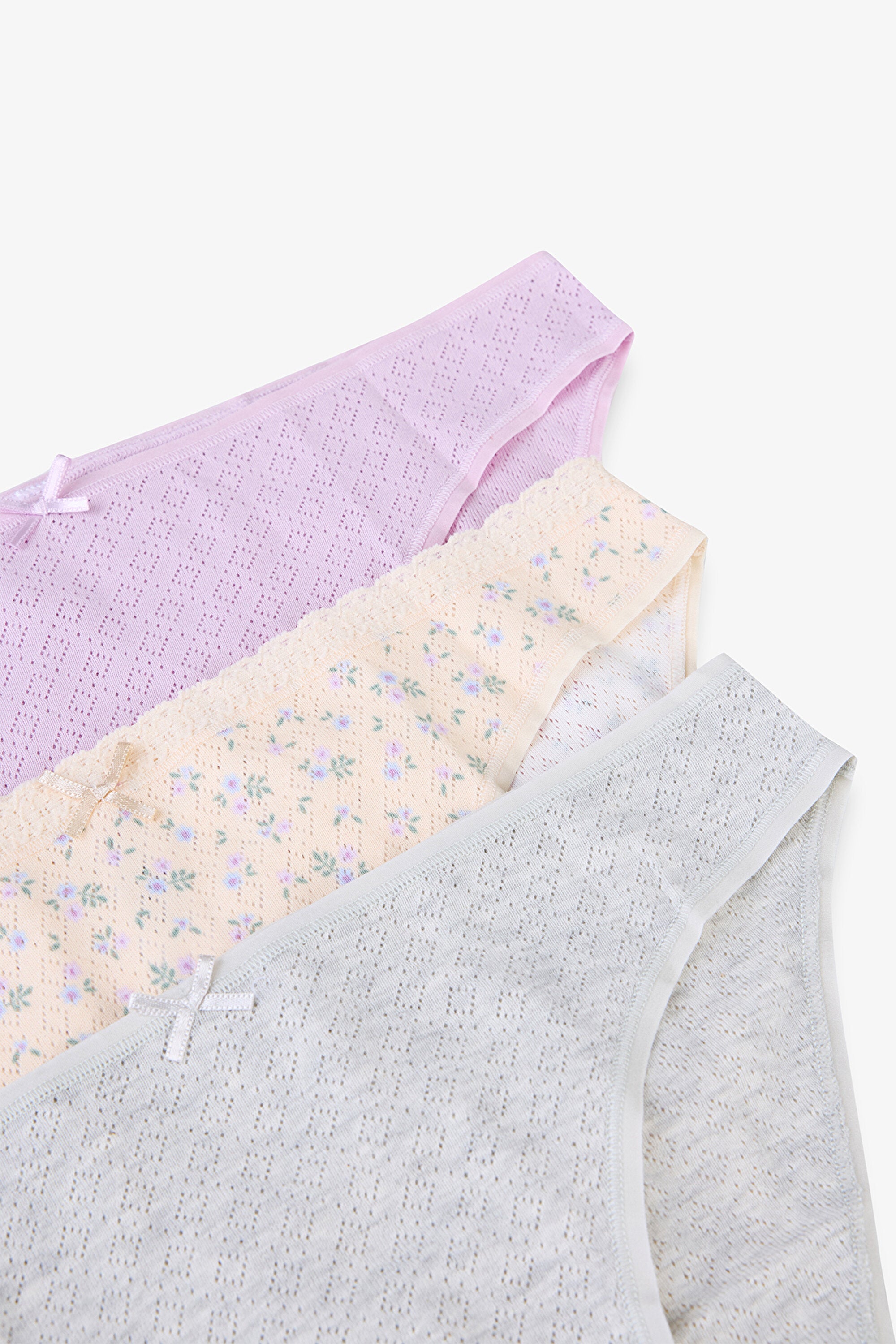 Lavender Day 3-Pack Pointel Multicolored Slip Panties