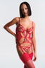 Medea Red Bustier - Privee Collection