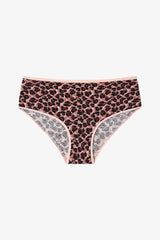 Leopard Patterned Crispy Leo 3-Pack High Waist Panties