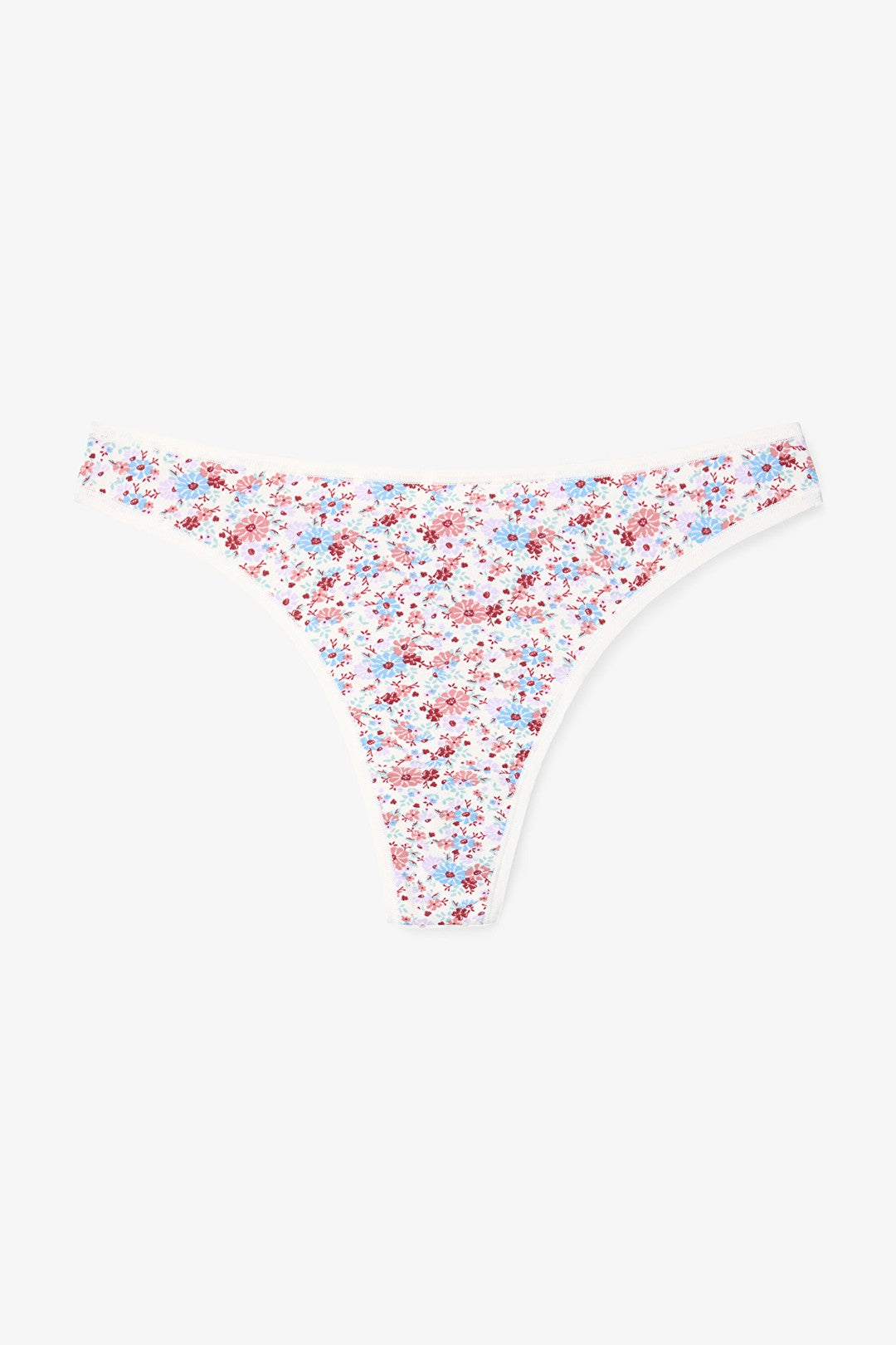 Iceland Bloom Floral Low Waist 5-Pack Thong Panties