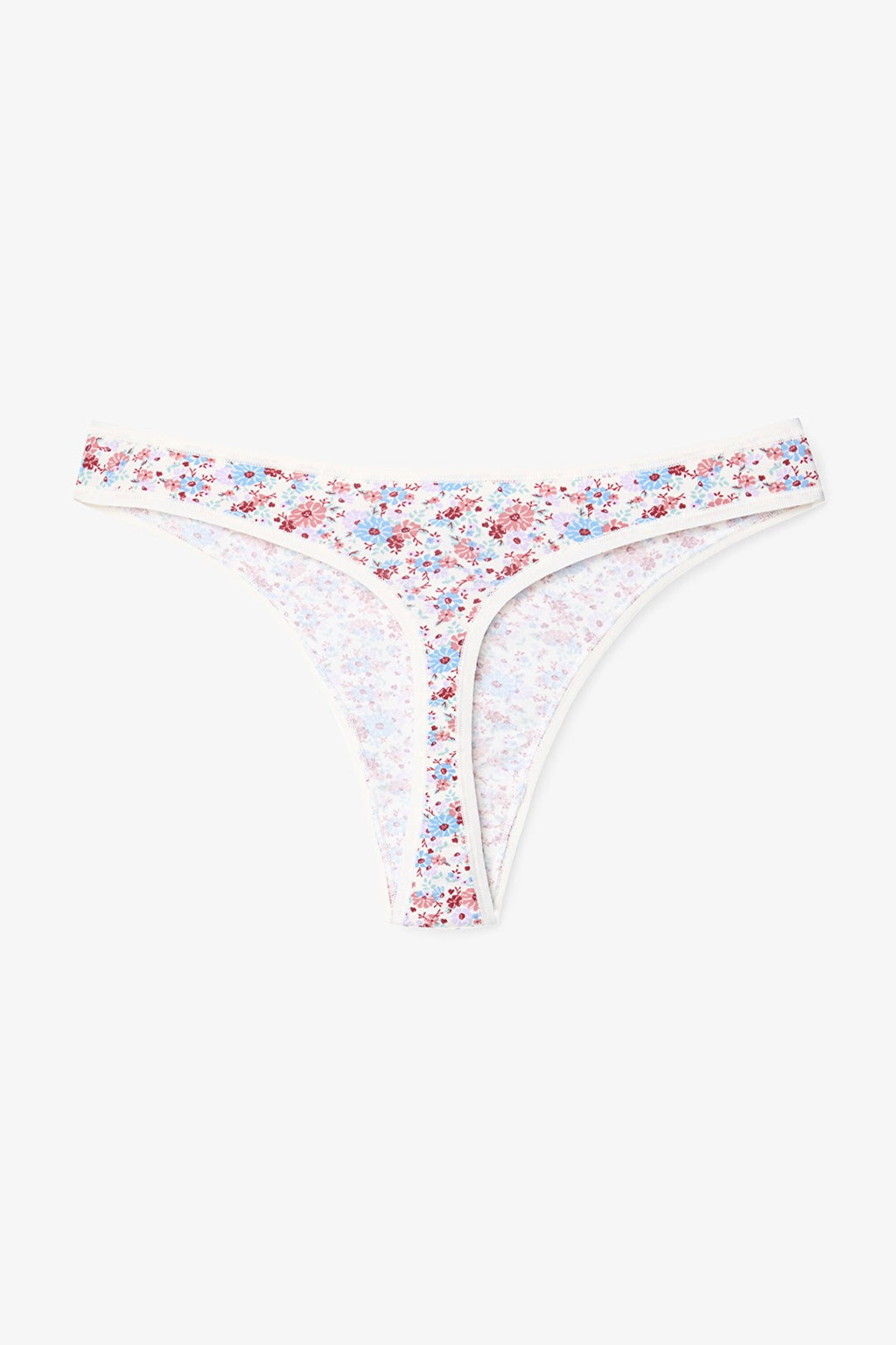 Iceland Bloom Floral Low Waist 5-Pack Thong Panties