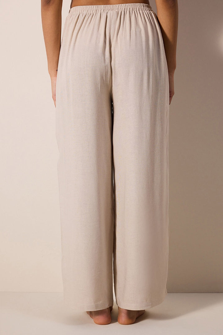 Marena Stone Color Trousers