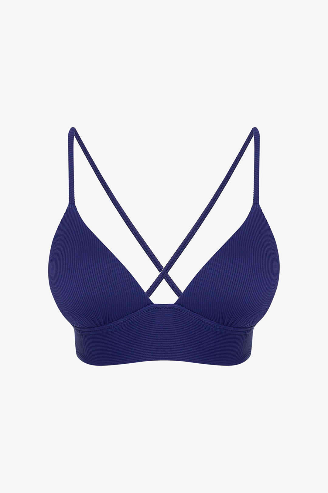 Navy Blue Denver Push Up Bikini Top