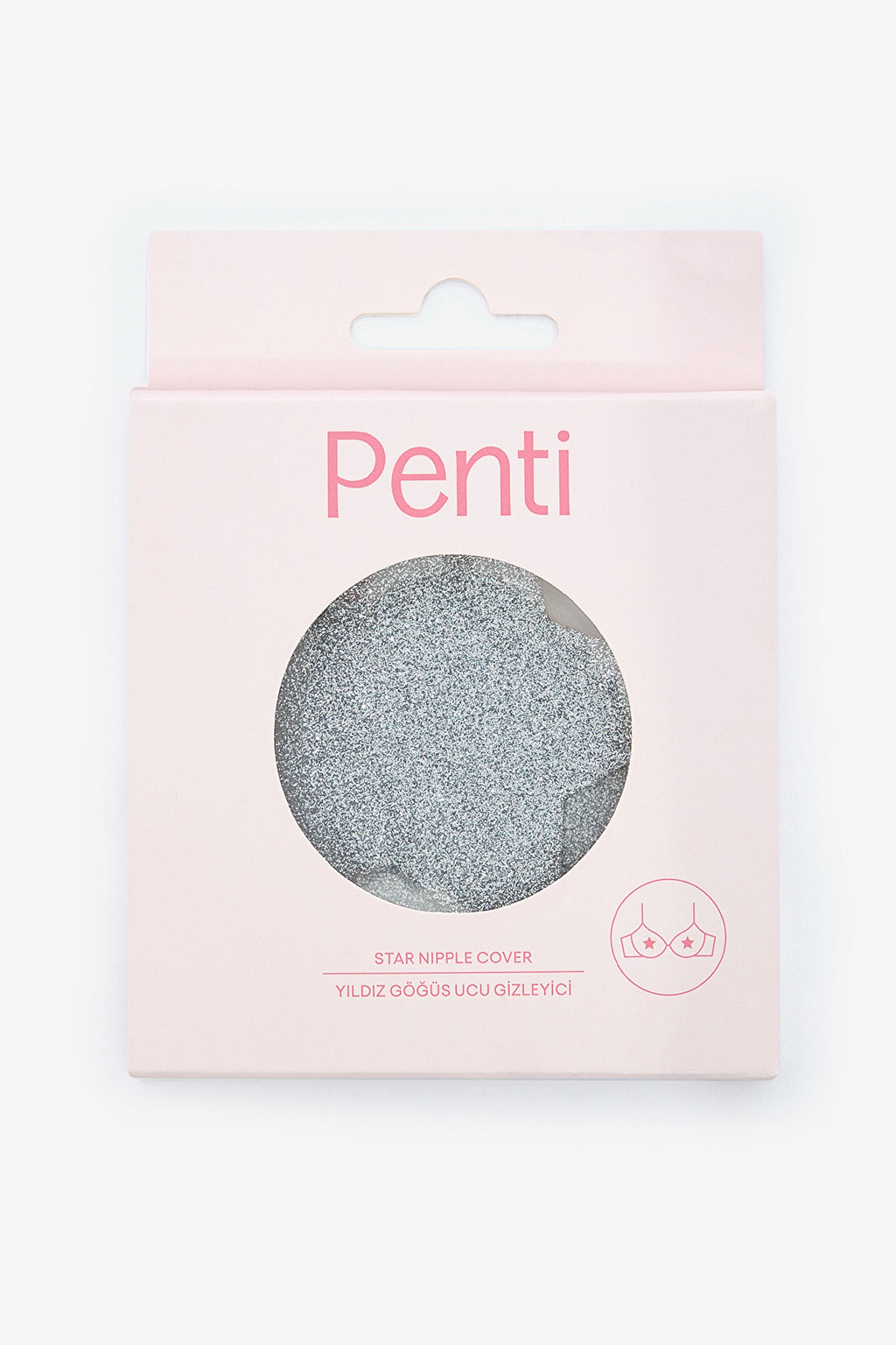 Star Silver Color Nipple Hider