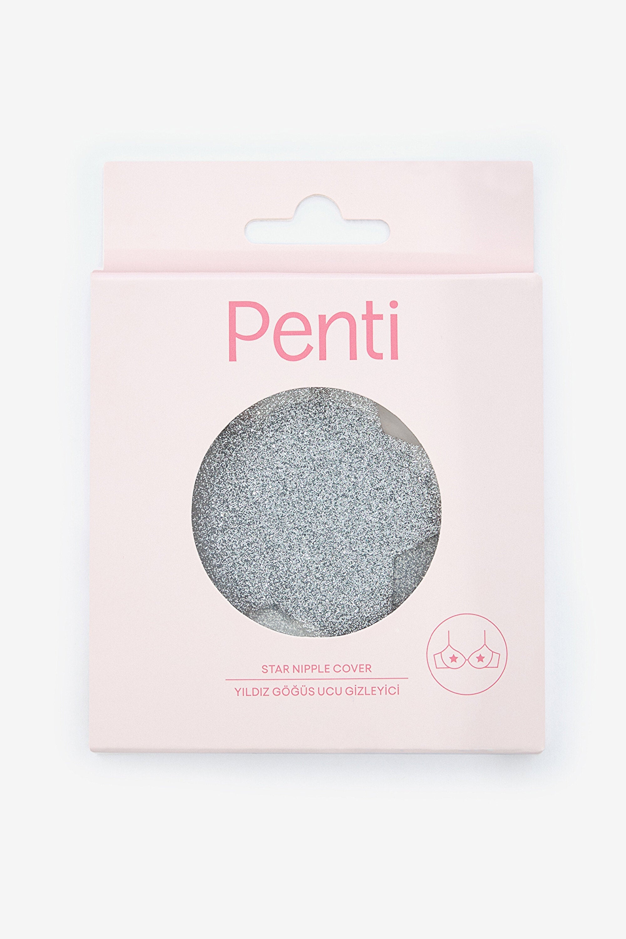 Star Silver Color Nipple Hider