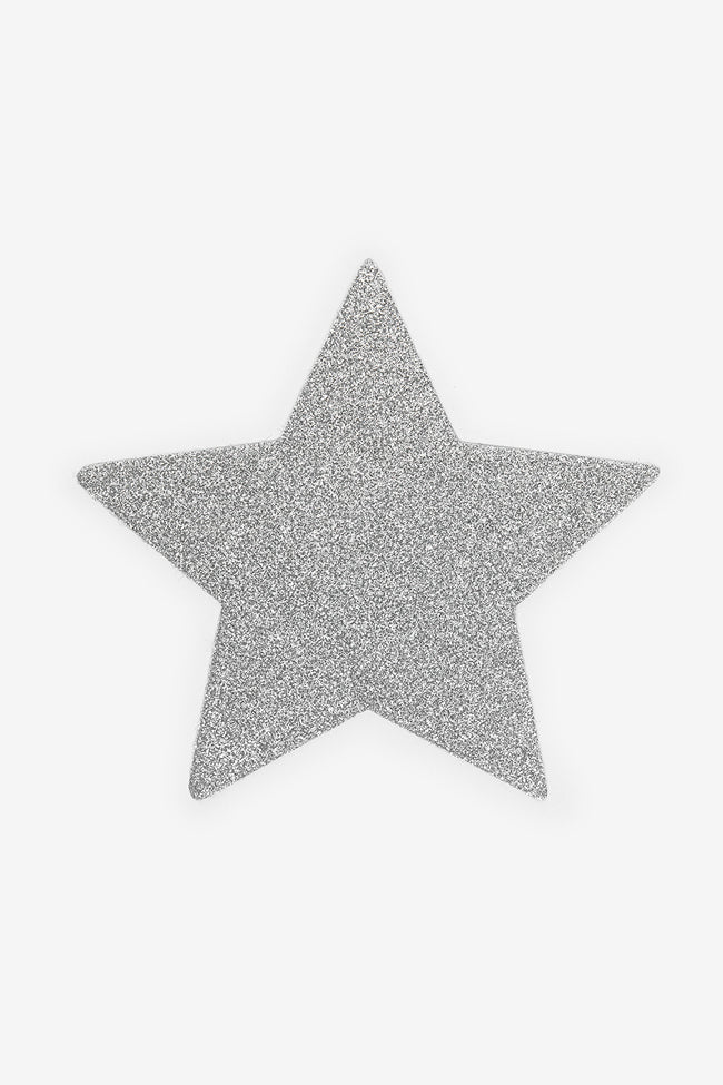 Star Silver Color Nipple Hider Main Image