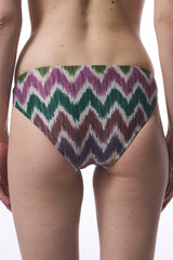 Celine Side Zigzag Buckle Slip Bikini Bottom