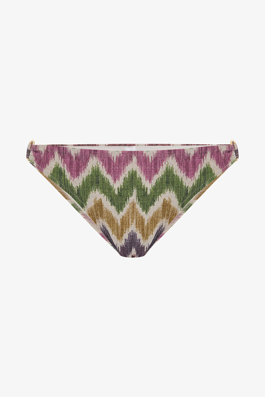 Celine Side Zigzag Buckle Slip Bikini Bottom