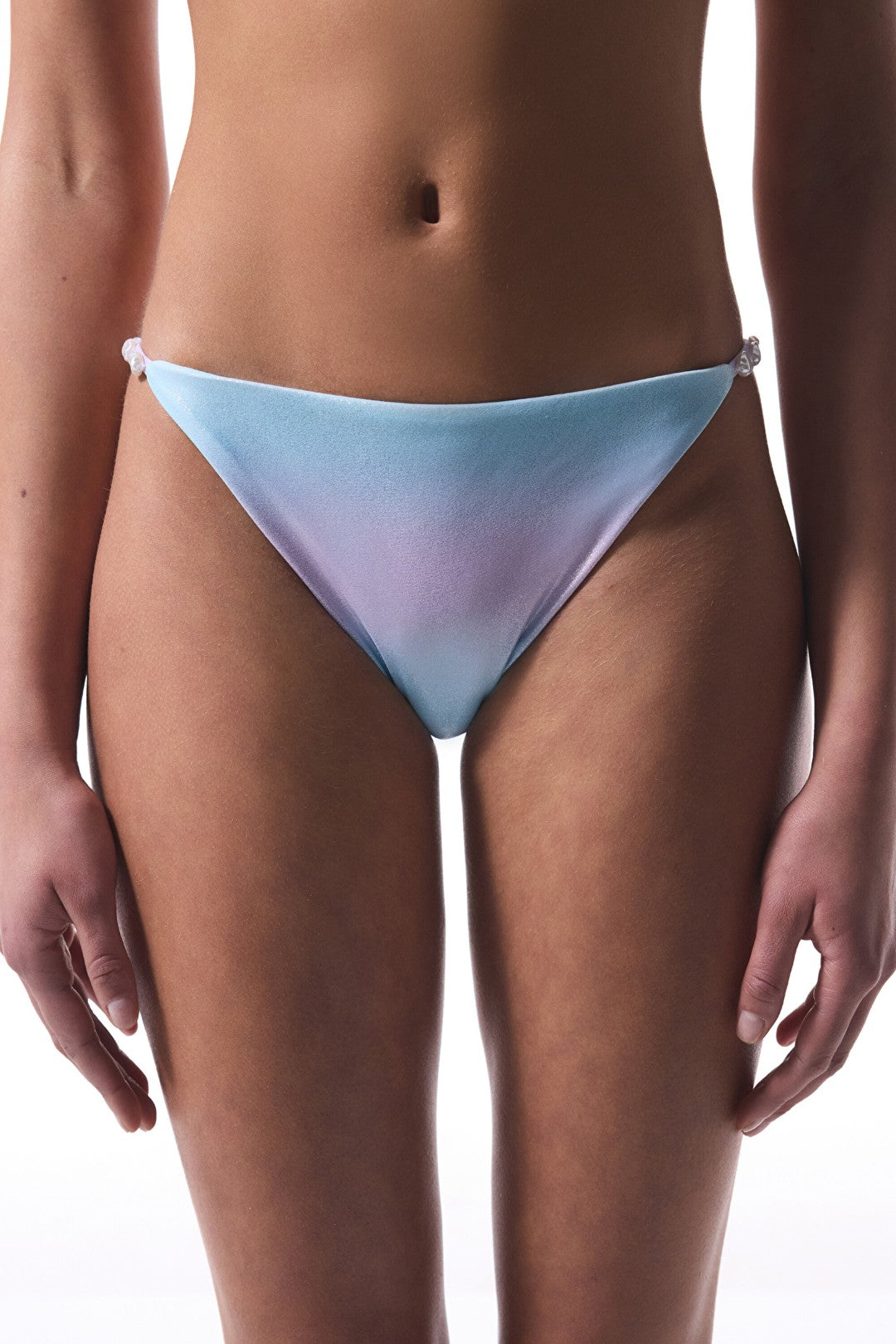 Jamie Beaded Multicolored Bikini Bottom - Gamze Erçel Collection