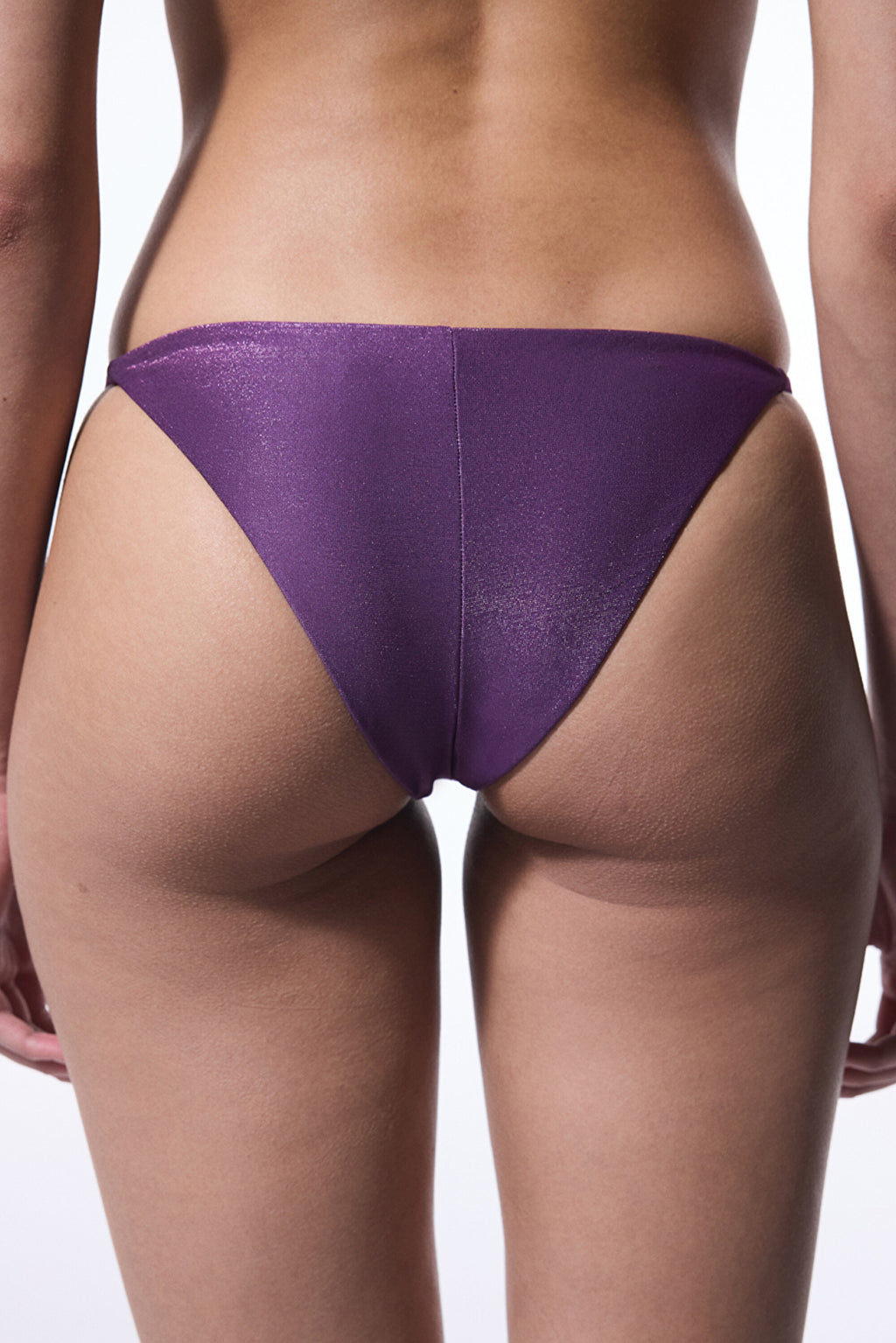 Purple Flora Super Brazilian Bikini Bottom