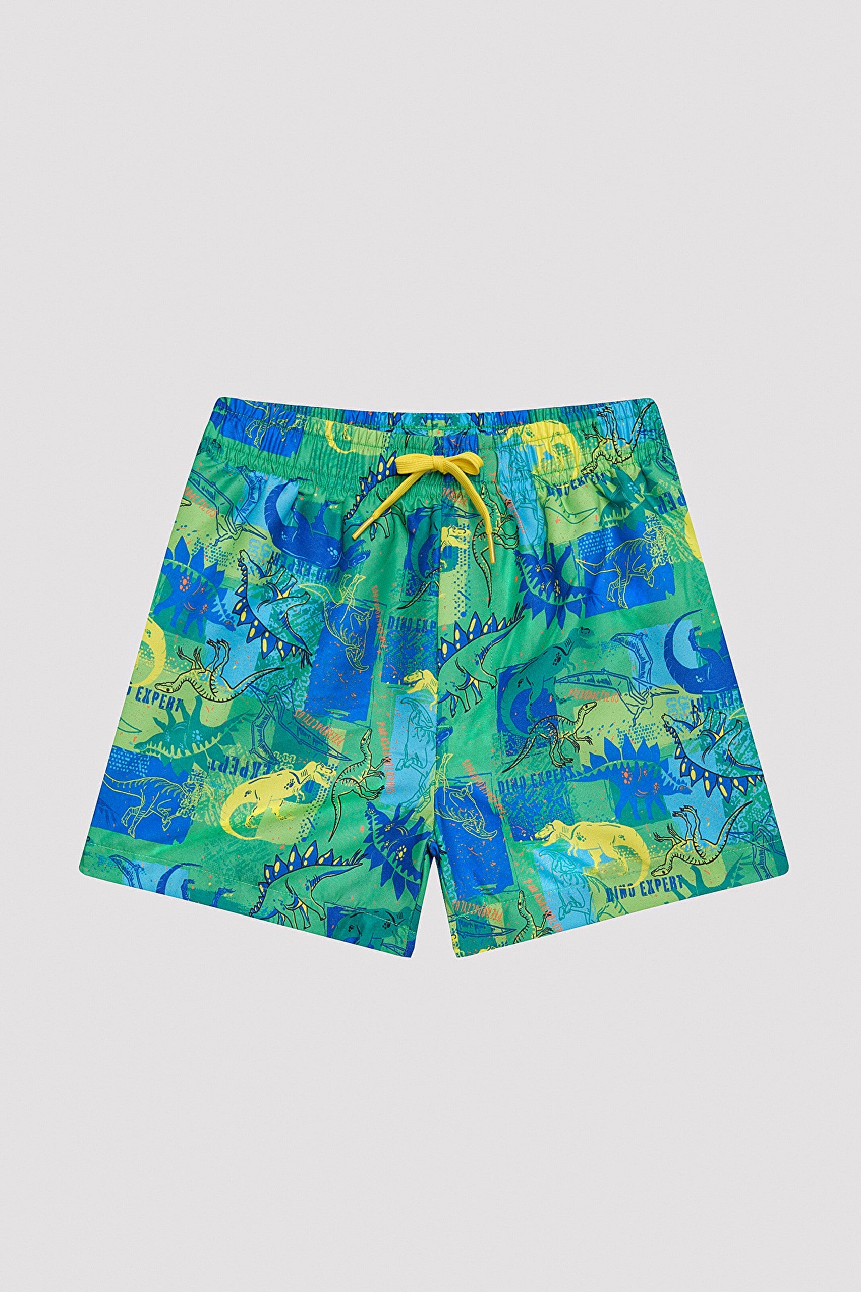 Boys Colorful Dinosaur Sea Shorts
